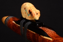 Redwood Burl Native American Flute, Minor, Low E-4, #G5A